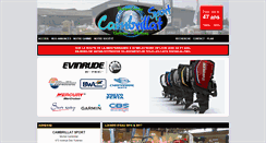 Desktop Screenshot of cambrillatsport.com